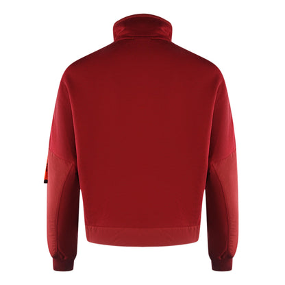 Parajumpers Jadie Rio Red Zip Up Sweatshirt