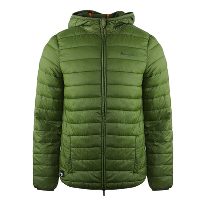 Aquascutum London Logo Army Green Active Hoodie Jacket