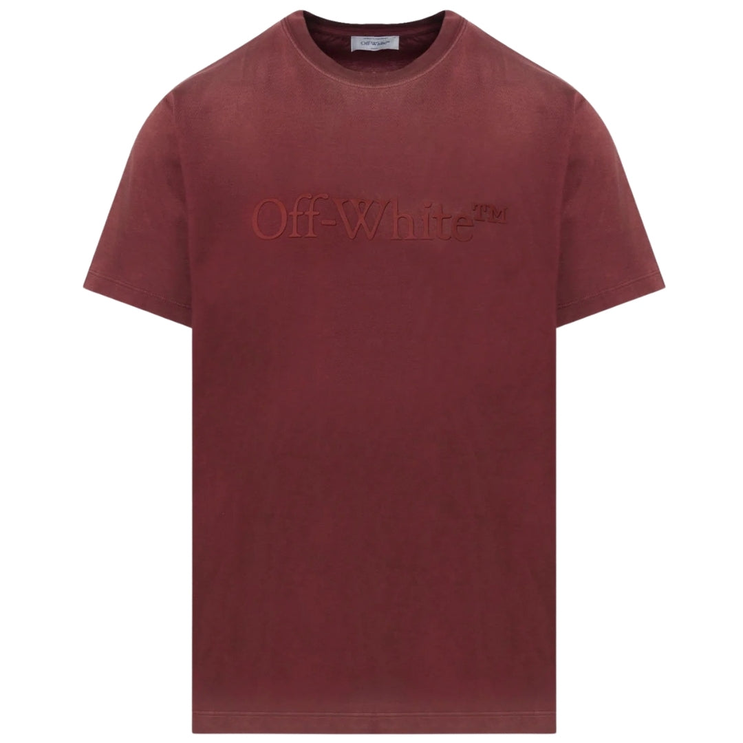 Off White Laundy Slim Fit Pureed Pumkin T Shirt