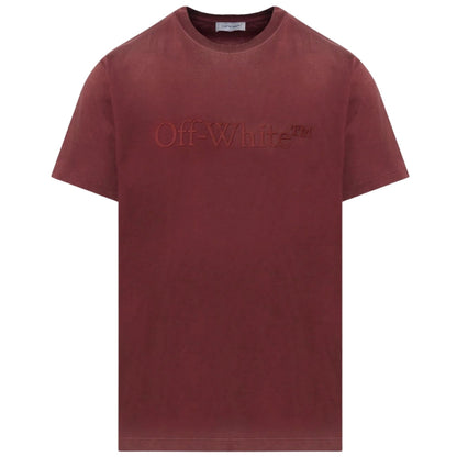 Off White Laundy Slim Fit Pureed Pumkin T Shirt