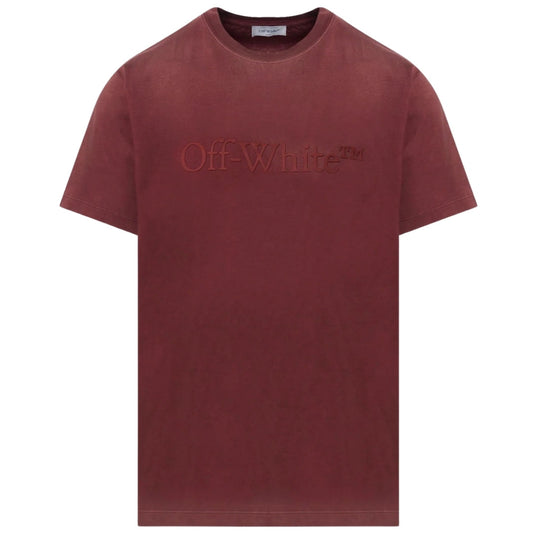 Off White Laundy Slim Fit Pureed Pumkin T Shirt