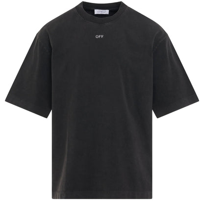 Off White Bacchus Skate Fit Black T Shirt