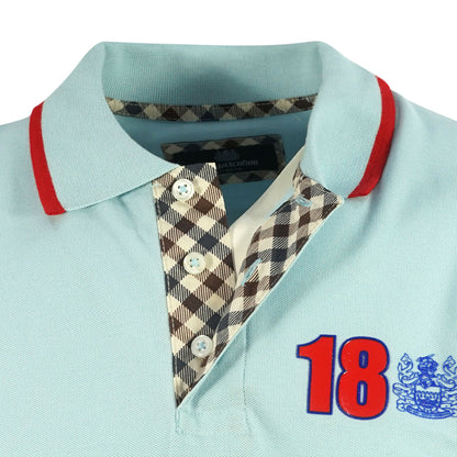 Aquascutum London 1851 Light Blue Polo Shirt 1 - Style Centre Wholesale