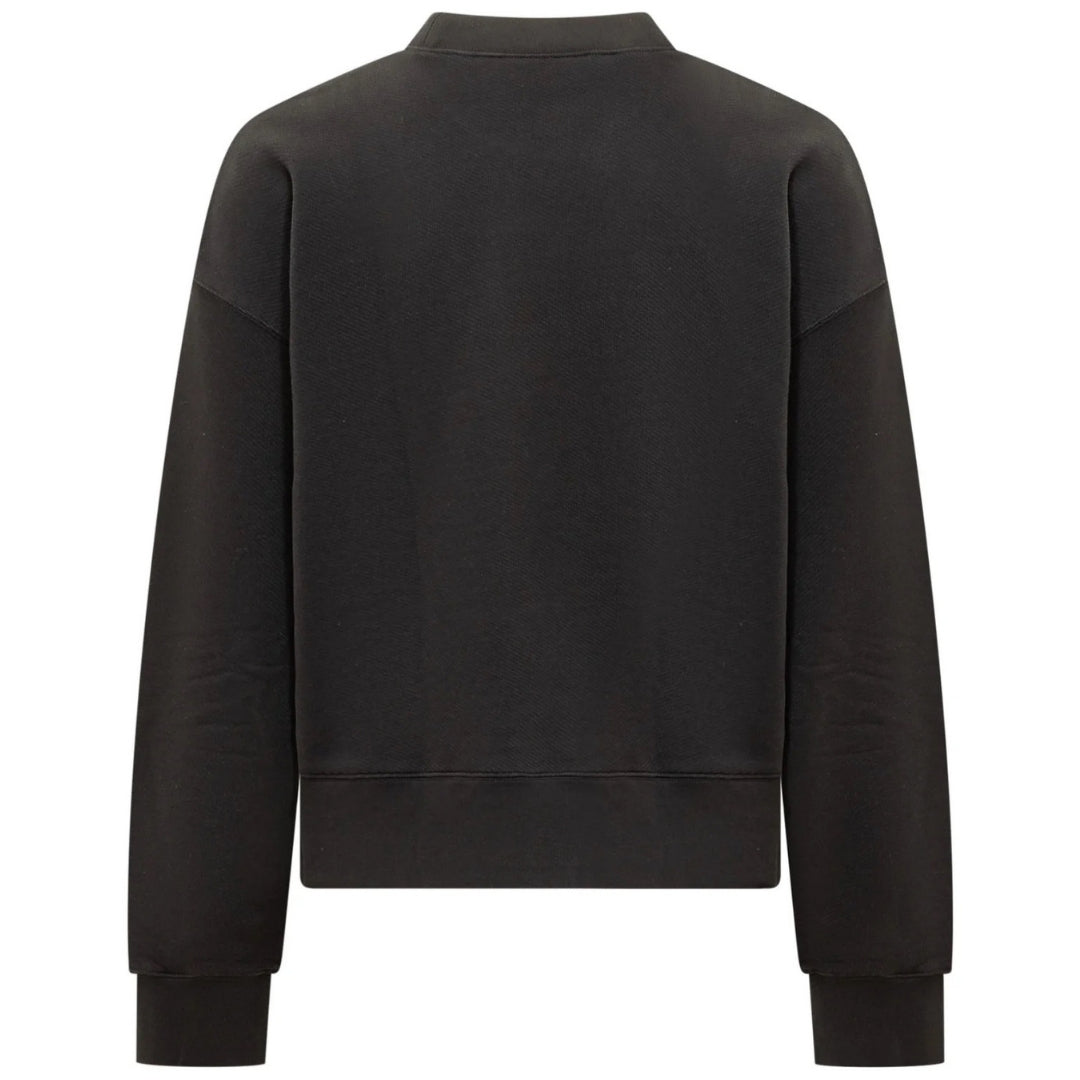 Palm Angels All Roads Roads Lead To Palm Angels Black Sweatshirt