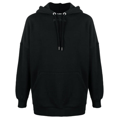 Palm Angels Classic Logo Black Oversized Hoodie