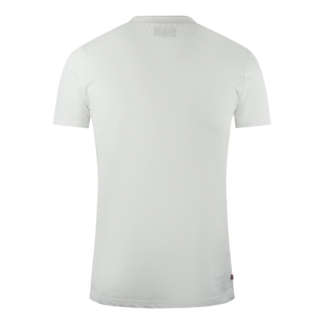 Aquascutum Active Small Logo Pocket Optical White T-Shirt AA FW23 TS004 01 - Style Centre Wholesale