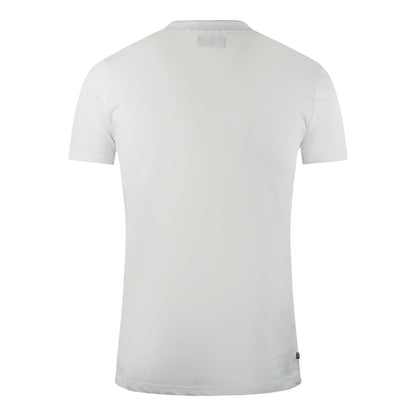 Aquascutum Active Small Logo Pocket Optical White T-Shirt AA FW23 TS004 01 - Style Centre Wholesale